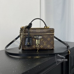 Louis Vuitton 47125 新款Vanity 复古风皮肩带 顶级复刻