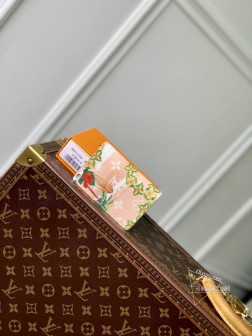 LV M83498 杏色口袋钱夹 Monogram Surfin’ 涂层帆布