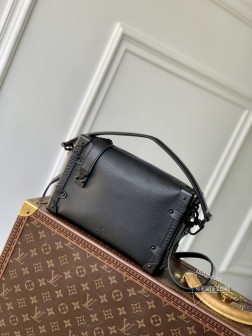 LV M25207 中号手袋 全皮软盒子系列 Side Trunk