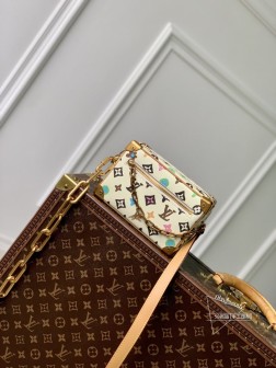 LV M25132 Mini Soft Trunk 手袋 Monogram Craggy 帆布