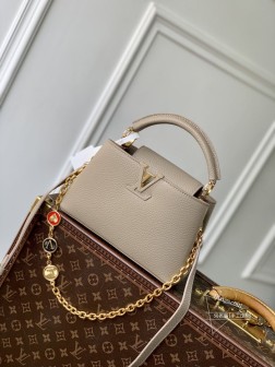 LV K00014 Capucines 灰色经典笔触定制版顶级A货