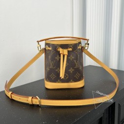 Louis Vuitton 81266 NANO NOE 迷你水桶包 顶级复刻