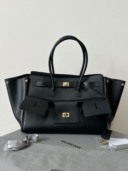 Balenciaga Bel Air 黑金中号手袋 - 全新火力全开系列