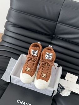 Chanel 24P新款大头饼干鞋原版开发 顶级版本鞋面正品一致 内里羊皮TPU大底 非普通版本橡胶 1186