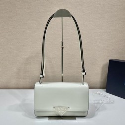 Prada普拉达 1BD321 牛皮斜挎包 可调长肩带 复古高级 价格