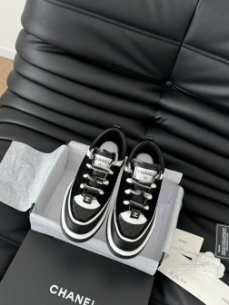 Chanel 25C早春新款米兰厚底运动休闲鞋此款绝对是小香这一季最火的存在恨不得焊在脚上系列 好穿 879