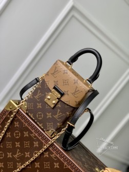 LV M82465 Camera Box 手袋 Monogram 帆布,顶级A货