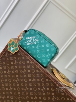LV M12688 Locker Dopp Kit 盥洗袋 Monogram Heritage 涂层帆布
