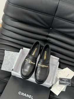 Chanel 24K新款乐福鞋矮子乐!代购品质,要高货的闭眼入。鞋面牛皮 内里羊皮 原版大底Size 925