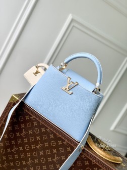 LV M21420 Capucines BB 蓝色小号手袋 迷你版本