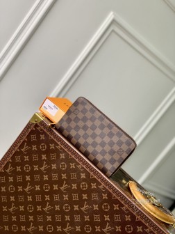 LV N60003 Monogram帆布钱夹,21x11x3cm,顶级A货