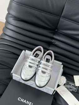 Chanel 24A小香最新菱格棒球鞋运动鞋!鞋面原版小羊皮菱格车线工艺,贵气十足的棒球鞋,脚感非常 988