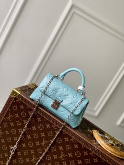 LV M12211 Nano Madeleine 手袋 浅蓝 Monogram Empreinte 高仿