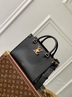 LV M22311 Lock & Go 手袋 光滑粒面牛皮革 圆扣 铭纹铆钉