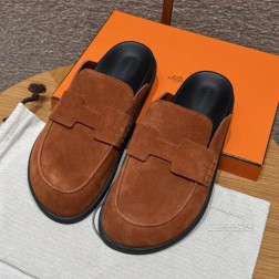 款式Style :309 Go 穆勒鞋-男款颜色Colour:柚木棕Marron Teck鞋面材料U 302