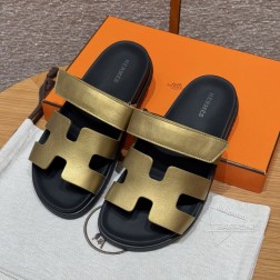 款式Style :225 CHYPRE SANDAL 老舅鞋颜色Colour:烫金色Dore鞋面材料 295