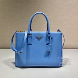 Prada 1BA274 Galleria 手袋 云朵灰 进口十字纹牛皮 精品升级 价格