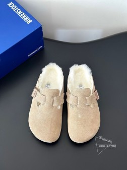 Birkenstock勃肯羊毛拖鞋单鞋系列冬日复古暖阳保暖鞋,你必须拥有一双鞋就是它了!全世界零差评 732