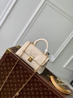 LV M12145 Nano Madeleine 手袋 Monogram Empreinte 皮革
