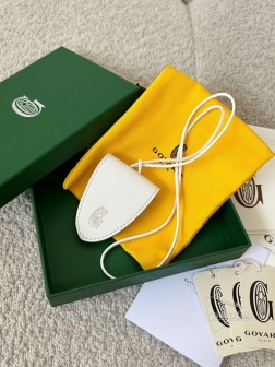 GOYARD 狗牙包夹子墨镜夹 白色 购物袋必备配件