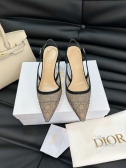 Dior 2025 |新品网钻高跟鞋 水晶仙女鞋浪漫顶配网面烫钻鞋面覆上渐变闪钻 从足尖绽放迷人光彩 396
