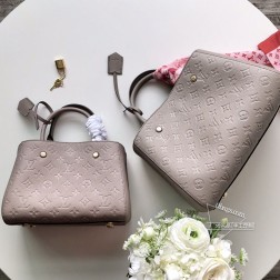 LV M51818 Montaigne 中号手袋，顶级复刻，商务女士理想选择
