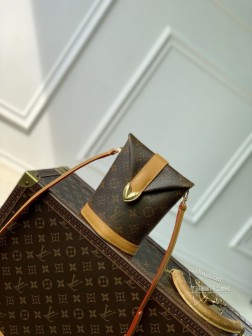 LV M11629 Envelope Pouch 手袋 Monogram Dust 帆布及皮革饰边