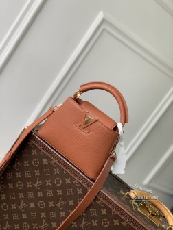 LV M25089 Capucines 迷你手袋 全粒面Taurillon皮革