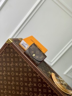 LV M41939 多彩信封零钱包 金扣 红色 顶级复刻