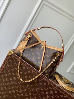 LV M13014 CarryAll BB 手袋 Monogram 帆布 链条 Monogram 花卉 顶级复刻