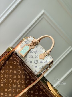LV M24709 Speedy Bandoulière 20 手袋 Nautical 系列 Monogra 纱线材质