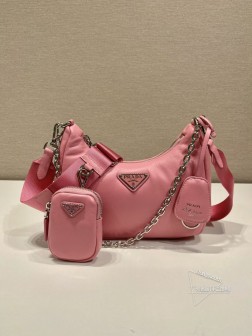 Prada普拉达 小羊皮三合一 1BH204 单肩包 软羊革 代购