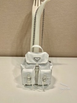 Prada普拉达 迷你小背包 1BH029 升级版 可拆肩带手提包 图片