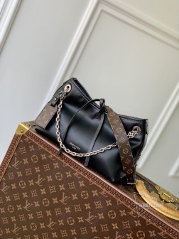 LV M13014 CARRYALL BB 手袋 Monogram帆布 黑色购物袋