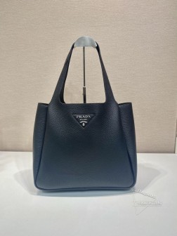 Prada普拉达 1BG338大号水桶包 小牛皮托特腋下包 复刻
