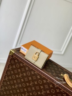 LV M12148 墨绿 Portfoille Lowy·Compact 顶级A货 皮革钱包