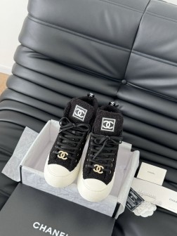Chanel 24P新款大头饼干鞋原版开发 顶级版本鞋面正品一致 内里羊皮TPU大底 非普通版本橡胶 1183