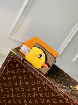 LV M83690 小黄鸭 ZIPPY 拉链零钱包 - 精巧紧凑设计