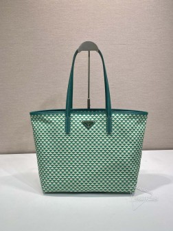 Prada 1BD552 Tessuto Triangulum托特包 | 印花尼龙&牛皮 价格
