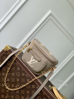 LV M82208灰色丝印 Mini Bumbag手袋,来自LV Gradient系列,Monogram Emprei图片