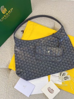 GOYARD Hobo 拉链托特包 灰色 顶级A货