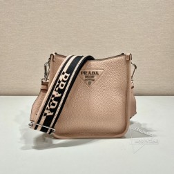 Prada 1BH191 双肩带包 皮革迷你单肩包 简约设计 一比一