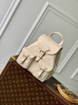 LV M47106 Backup 双肩包 Monogram Empreinte 牛皮革 高仿