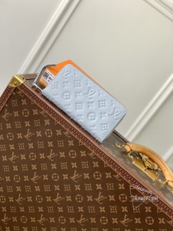 LV M11969 Monogram压花Unplant皮革 Zippy Wallet 高仿