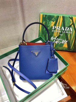 Prada 1BA217 迷你号新色 Saffiano皮革 进口 拆卸肩带 设计顶级 A货