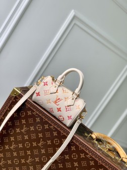 LV M83452 Nano Speedy 手袋 Monogram Empreinte 皮 全复刻