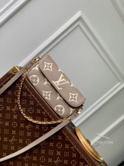 LV M82211 Wallet on Chain Ivy 手袋 Monogram Empreinte 粒面皮革 Mo 尺寸
