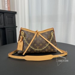 LV 13014 carryall BB链条背法，尺寸17×26×10cm，顶级A货