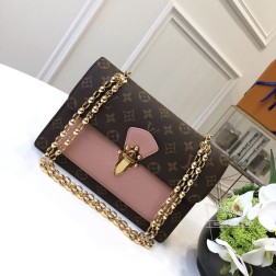 LV M43475 单肩手提包 Monogram帆布+小牛皮 顶级复刻