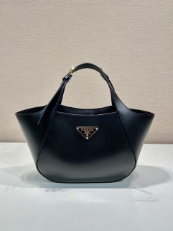 Prada 1BG483 皮革托特包 小牛皮进口 羊皮内衬 高仿